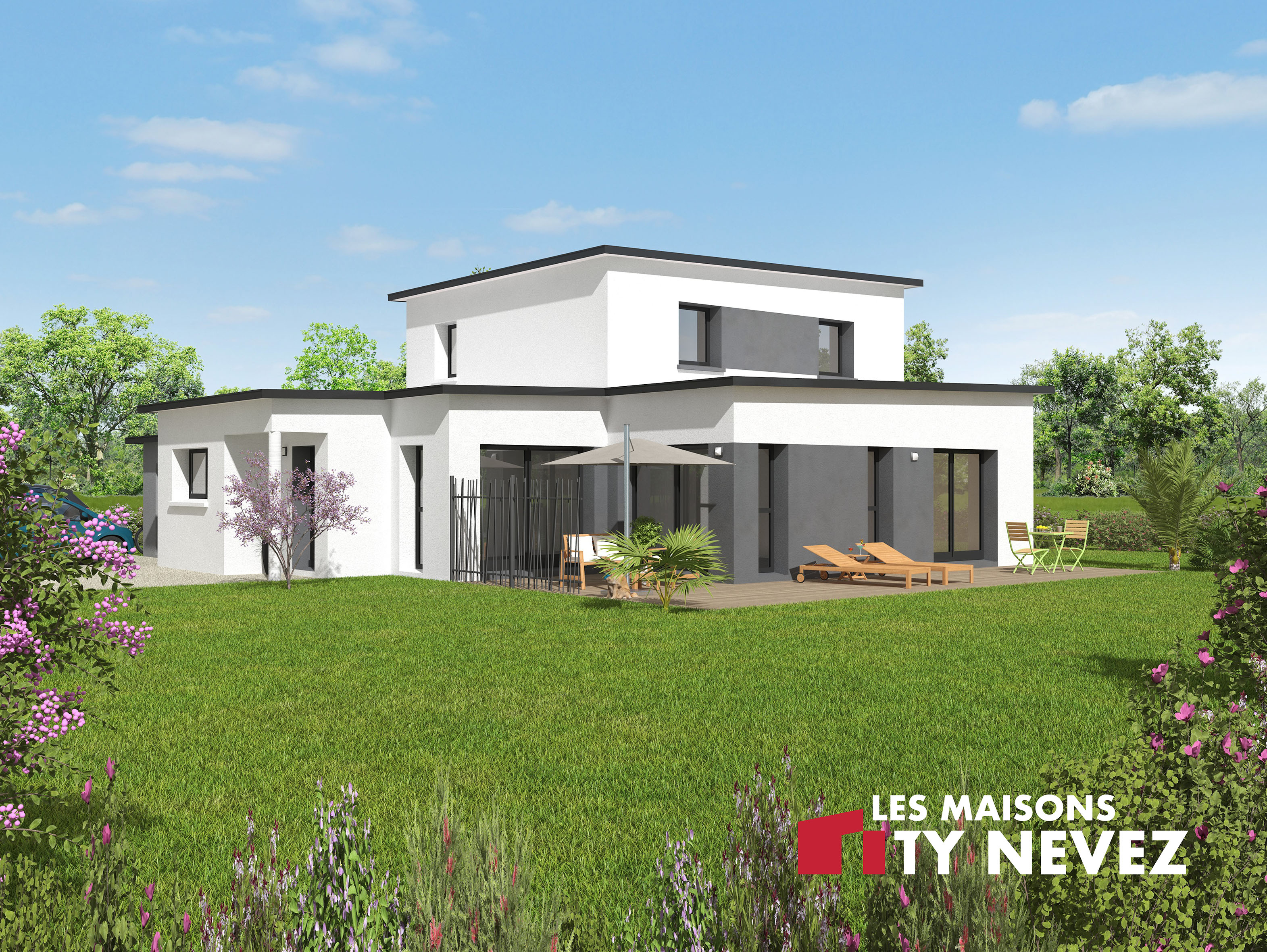 Réalisation de LES MAISONS TY NEVEZ